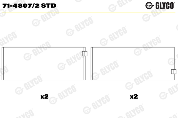 Glyco 71-4807/2 STD