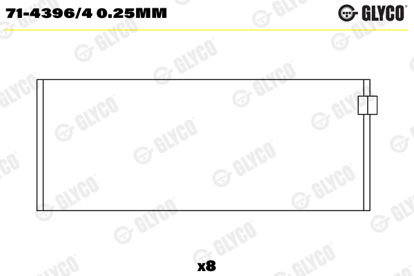 Glyco 71-4396/4 0.25MM