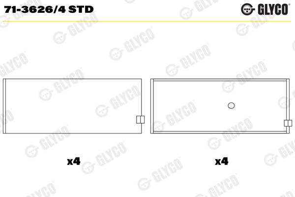 Glyco 71-3626/4 STD