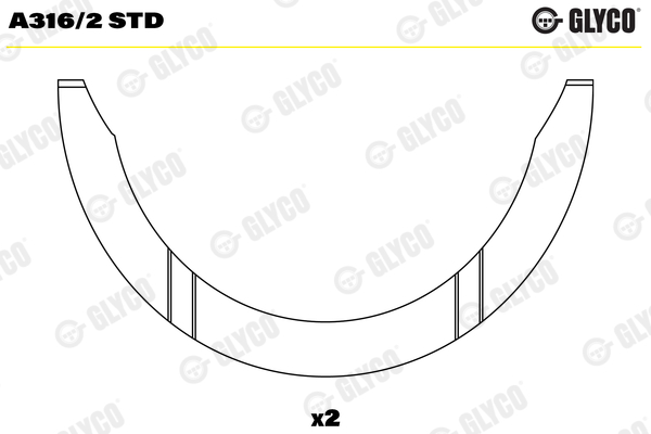 Glyco A316/2 STD