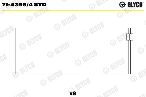 Glyco 71-4396/4 STD