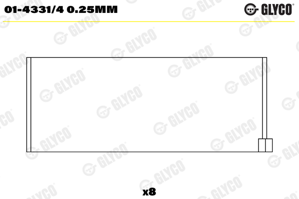 Glyco 01-4331/4 0.25MM