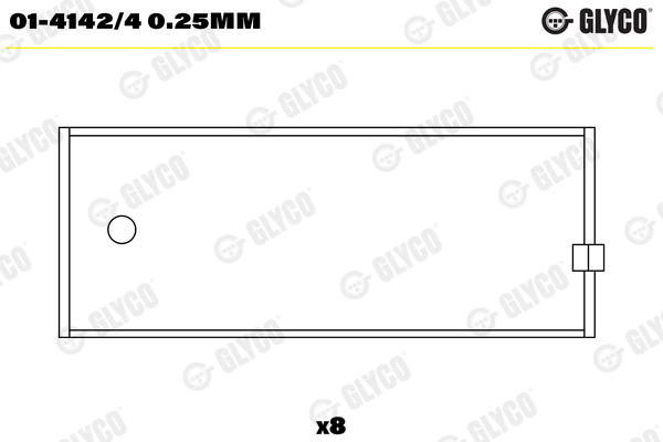 Glyco 01-4142/4 0.25MM