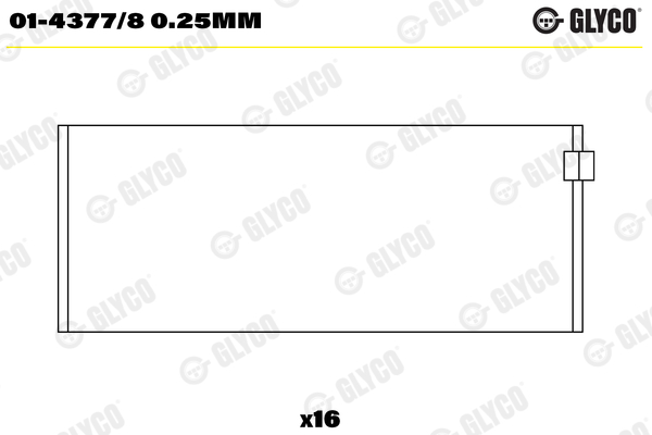 Glyco 01-4377/8 0.25MM