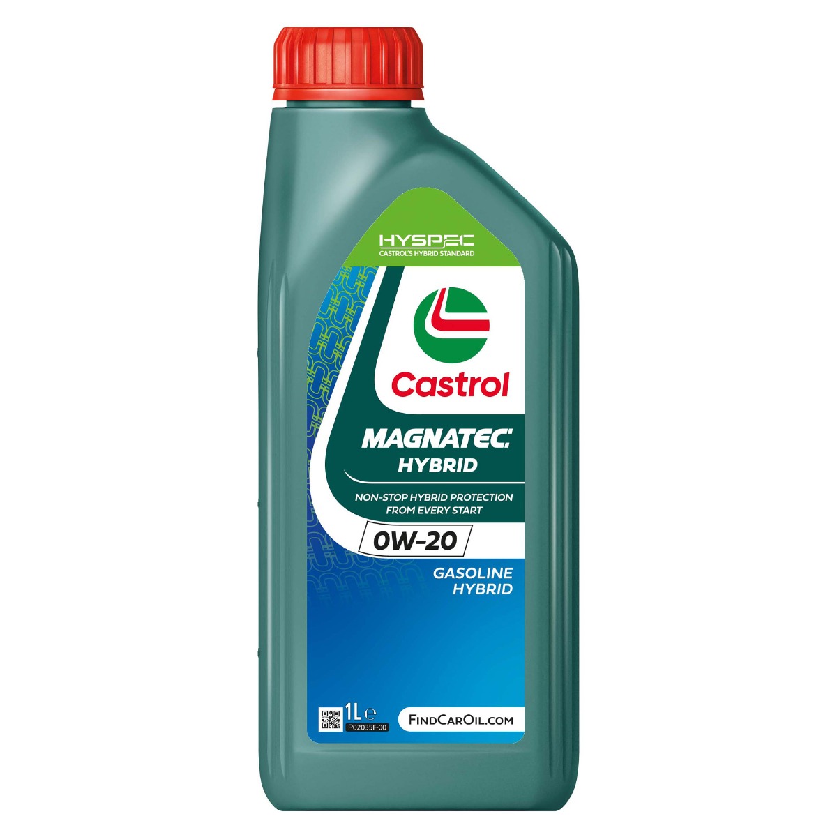 Castrol 15F872 MAGNATEC Hybrid 0W-20 Engine Oil 1L