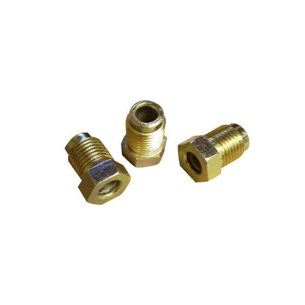 Axcar 10Mm X 1Mm Short Male Pipe Nut Pk50 Axc00104
