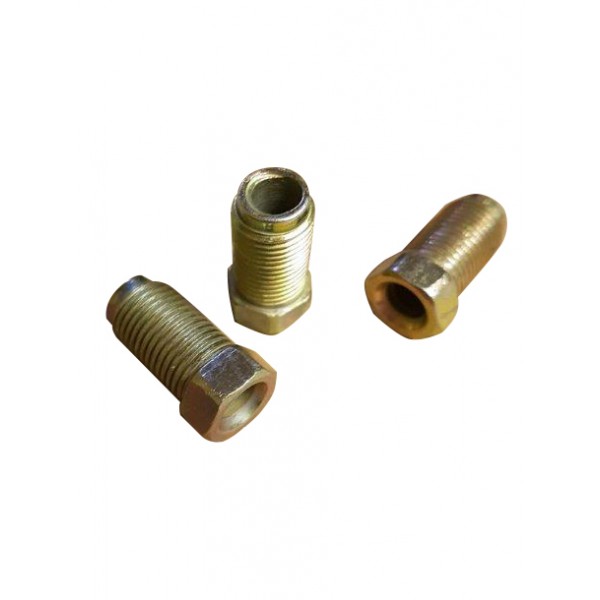 Axcar 10Mm X 1Mm Long Male Pipe Nut Pk50 Axc00106