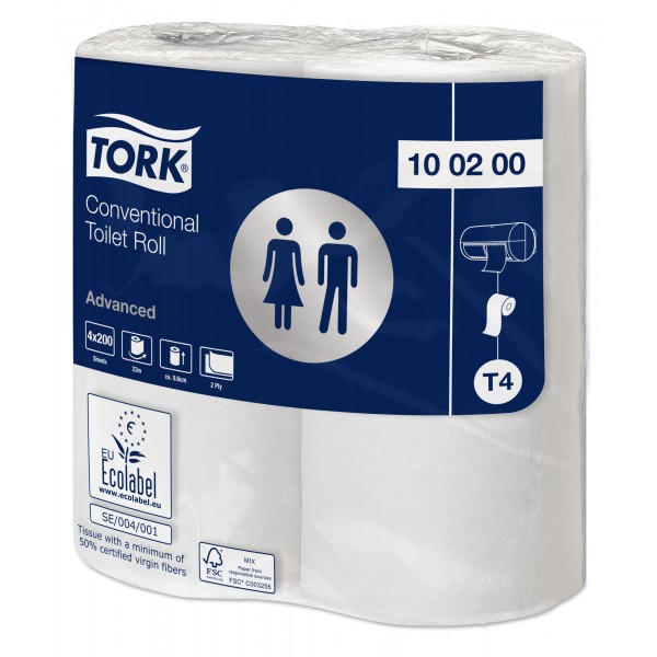 Tork 100200 (Pk36) Advanced Toilet Roll