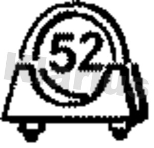 Klarius HDC8AQ Hd U-Clamp 51mm Dia 10