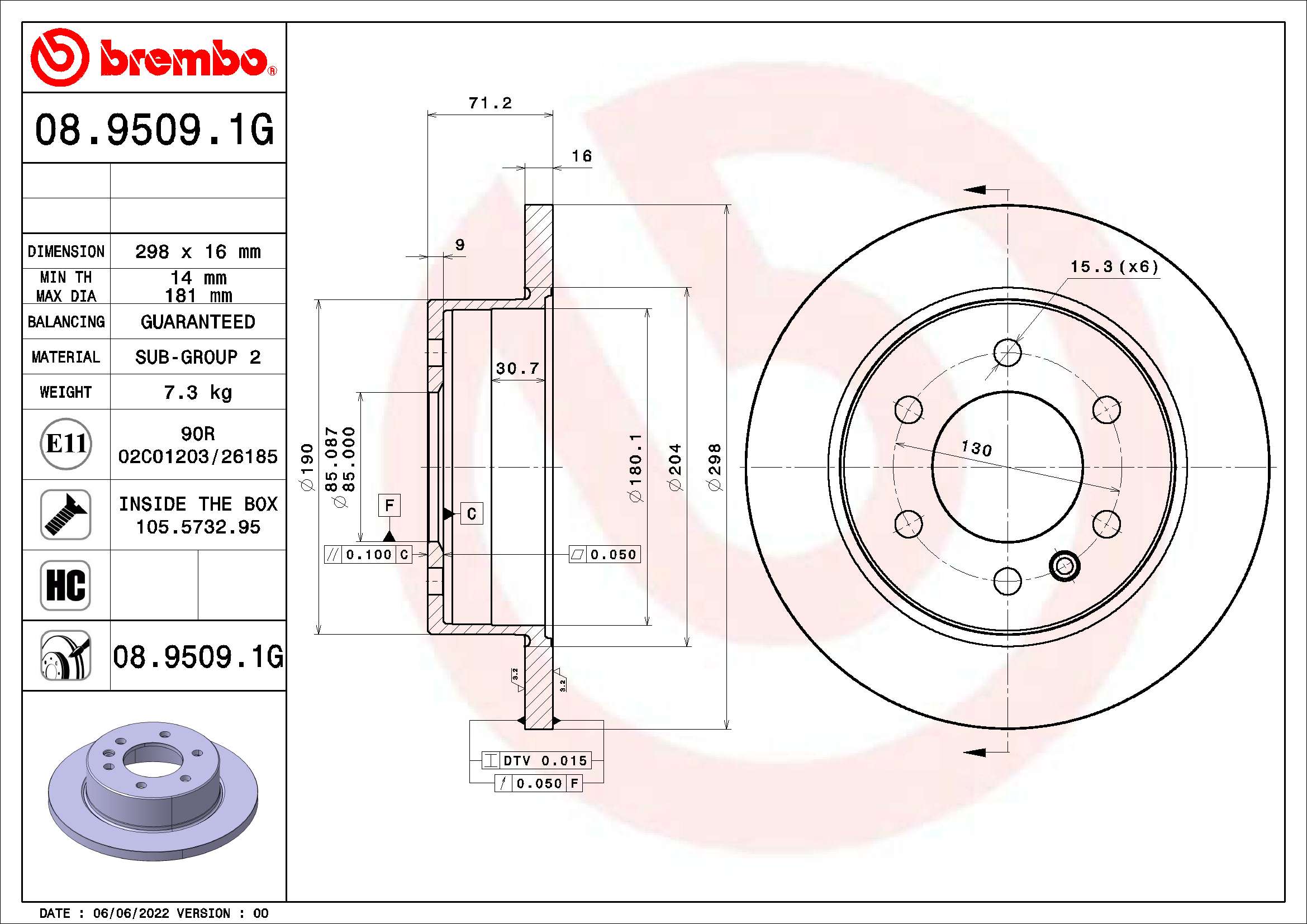 Brembo KT10027