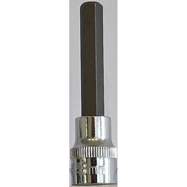 Carlyle SH1206M 1/2dr 6mm Hex Bit Socket 80mm Long