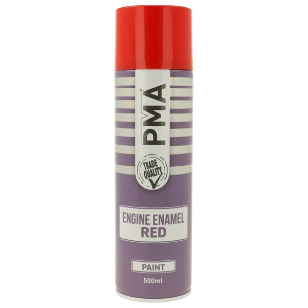 PMA PCPA1040 Engine Enamel Paint Red 500ml