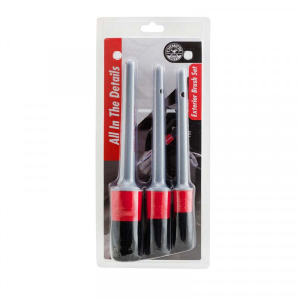 Chemical Guys ACC601 Exterior Detailing Brushes (3 Pack)