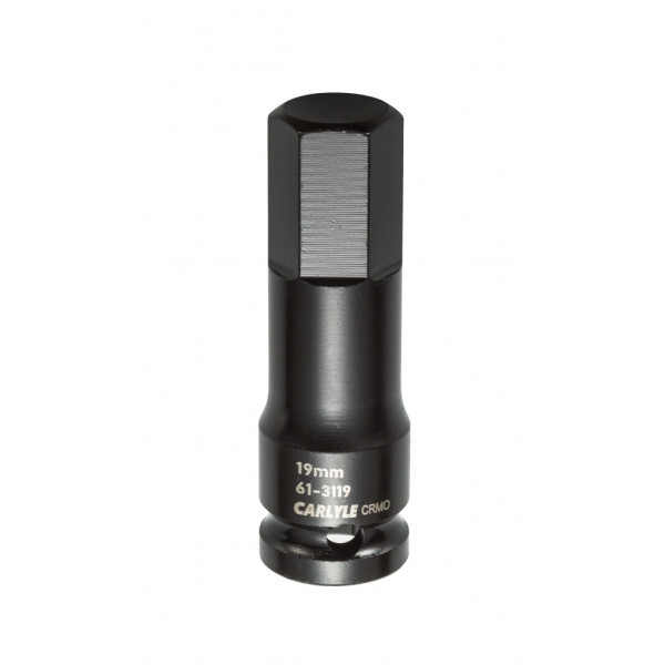 Carlyle 61-3119 1/2dr 19mm Hex Impact Socket