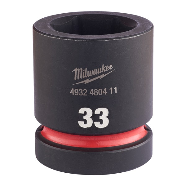 Milwaukee 4932480411 33mm 1 Impact Socket Std-1pc New
