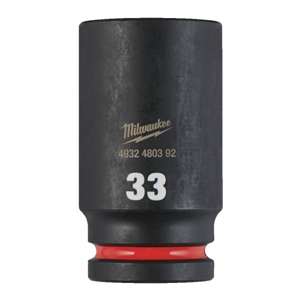 Milwaukee 4932480392 33mm 3/4 Impact Socket Deep-1pc Ne