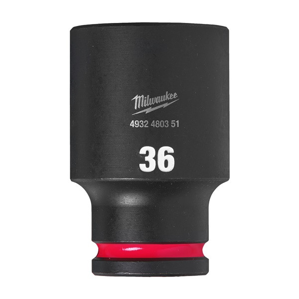 Milwaukee 4932480351 Hex Socket Shw 1/2 Deep 36mm-1pc