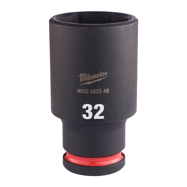 Milwaukee 4932480349 Hex Socket Shw 1/2 Deep 32mm-1pc