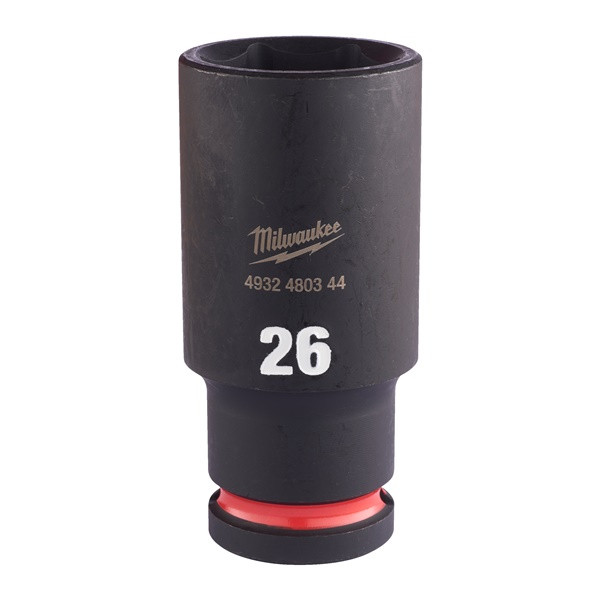 Milwaukee 4932480344 Hex Socket Shw 1/2 Deep 26mm-1pc