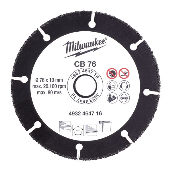 Milwaukee 4932464716 Carbide Blade 76 - 1pc