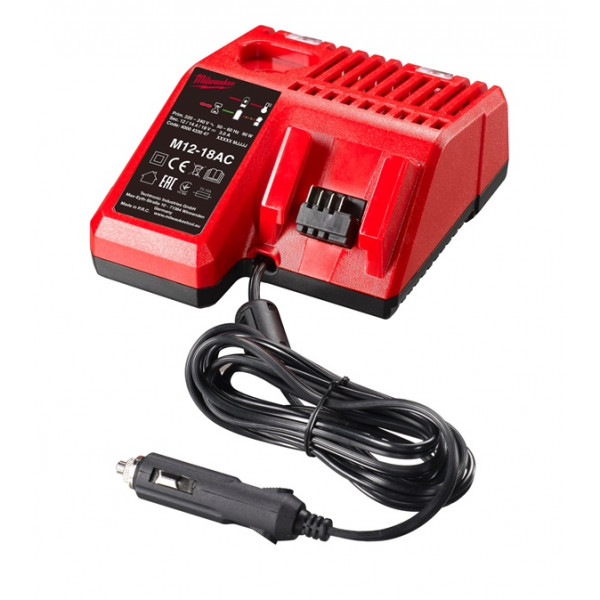Milwaukee 4932459205 M12 M18 In Car Charger