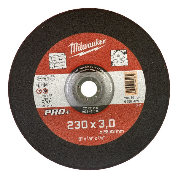 Milwaukee 4932451500 Stone Cutting Disc Pro Cc42 / 230m