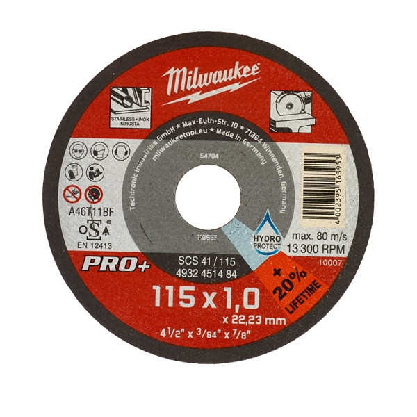 Milwaukee 4932451484 Thin Metal Cutting Disc Pro Scs41