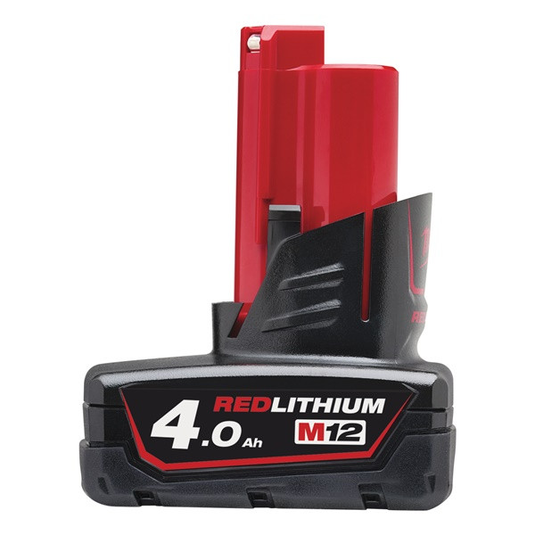 Milwaukee 4932430065 M12 4.0ah Redlithiumion Battery