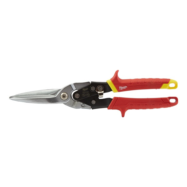 Milwaukee 48224537 Metal Snips Long Cut Straight 1pc