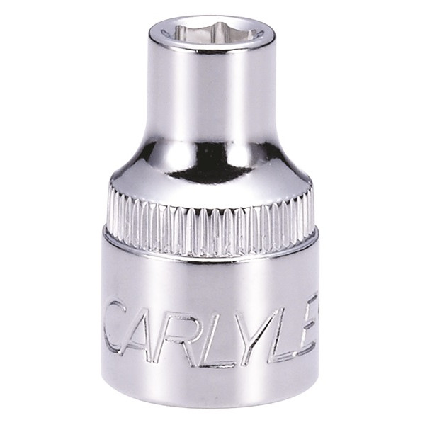 Carlyle S38006M 3/8in Dr 6mm 6 Pt Socket