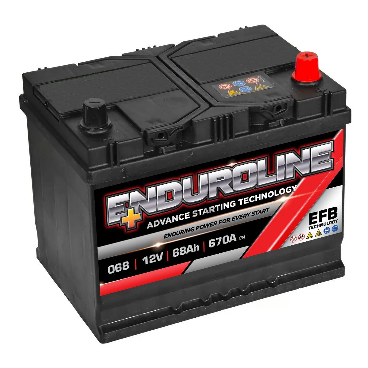 Enduroline 068EFB EFB Car Battery