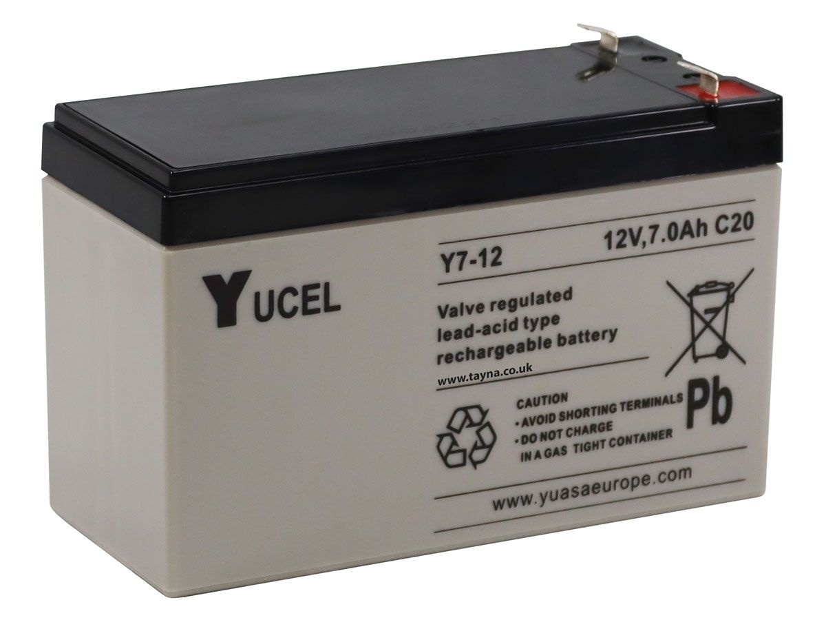 Yuasa Yucel Y7-12 VRLA/AGM Battery