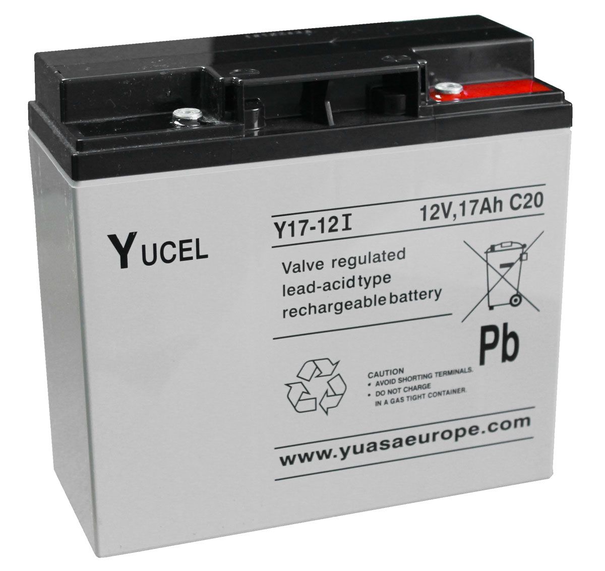 Yuasa Yucel Y17-12i VRLA/AGM Battery