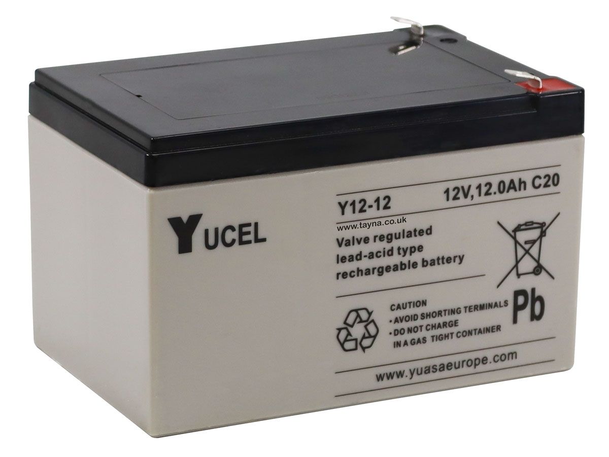 Yuasa Yucel Y12-12 VRLA/AGM Battery