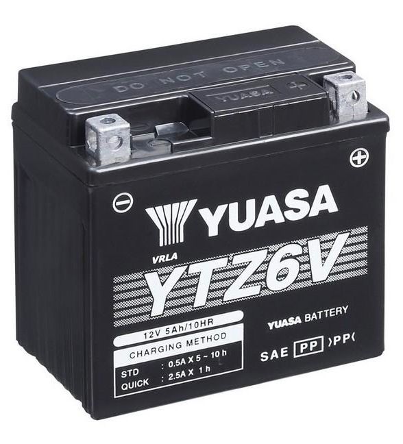 Yuasa YTZ6V(CP) AGM Motorcycle Battery