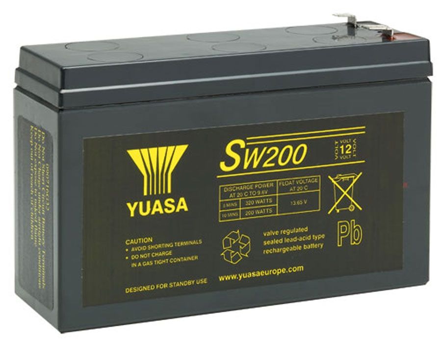 Yuasa SW200P SW-Series - Valve Regulated Lead Acid Battery