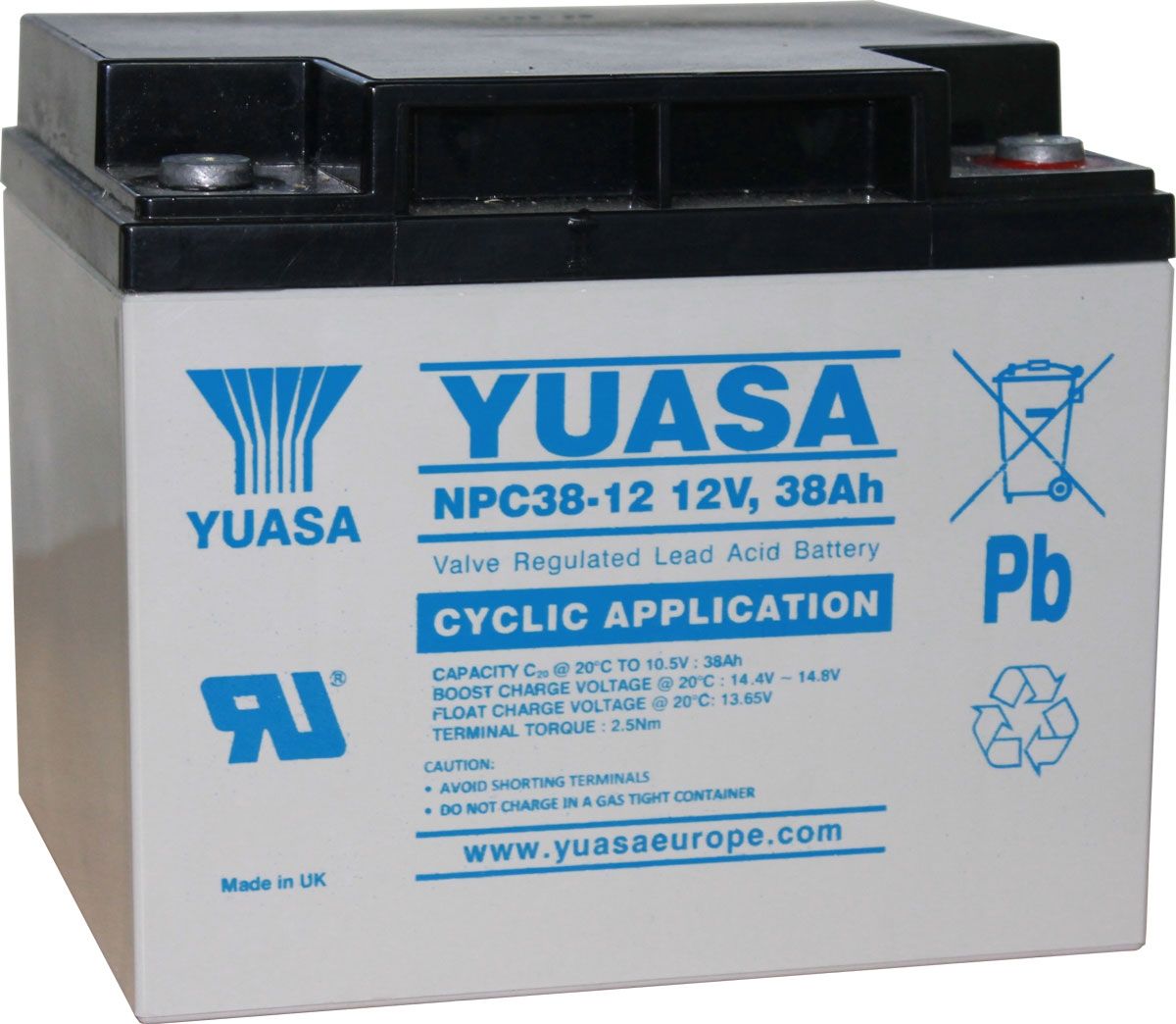 Yuasa NPC38-12