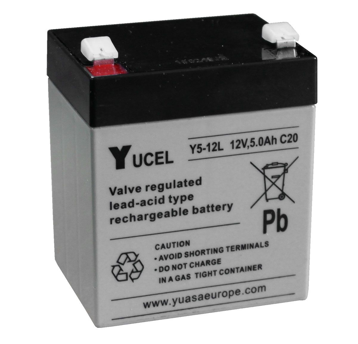 Y5-12L Yuasa Valve Regulated Lead Acid Battery