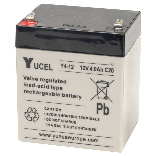 Y4-12 Yuasa Valve Regulated Lead Acid Battery