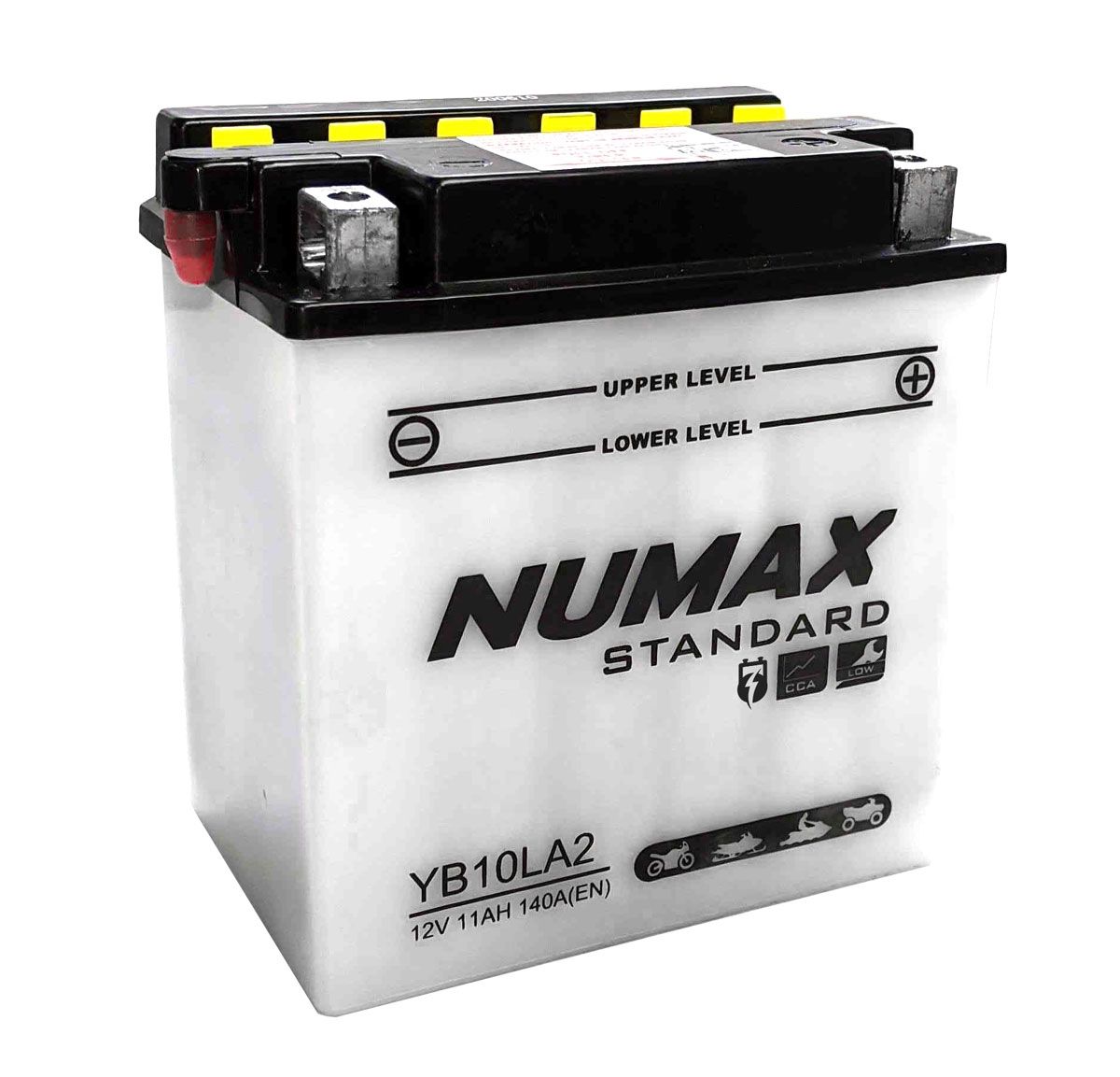 Numax YB10LA2 Motorcycle Battery