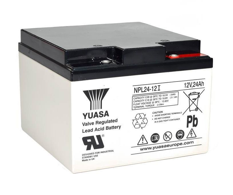 NPL24-12 Yuasa Battery - Valve Regulated Lead Acid Battery