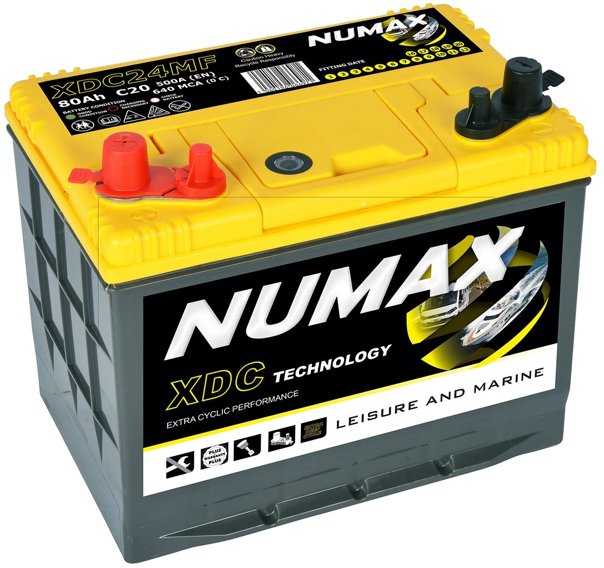 Numax XDC24MF Leisure Battery