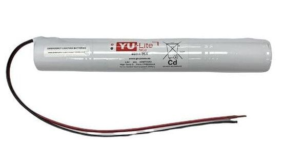 4DH4-0L4 Yuasa NiCd Emergency Lighting Battery 4.8V 4Ah