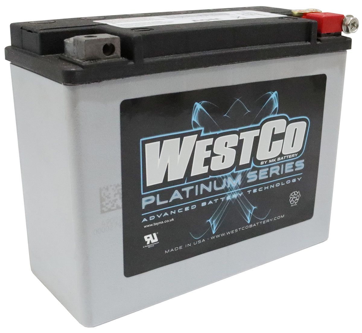 Westco WCP18 AGM Motorcycle Battery