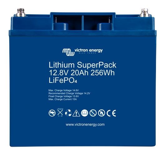 Victron BAT512020705 Energy Lithium Super Pack Battery 12.8V 20Ah