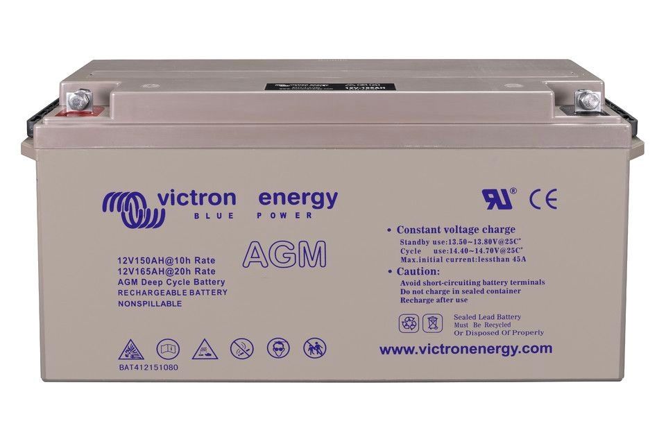 Victron BAT406225084 Energy AGM Deep Cycle Battery 6V 240Ah