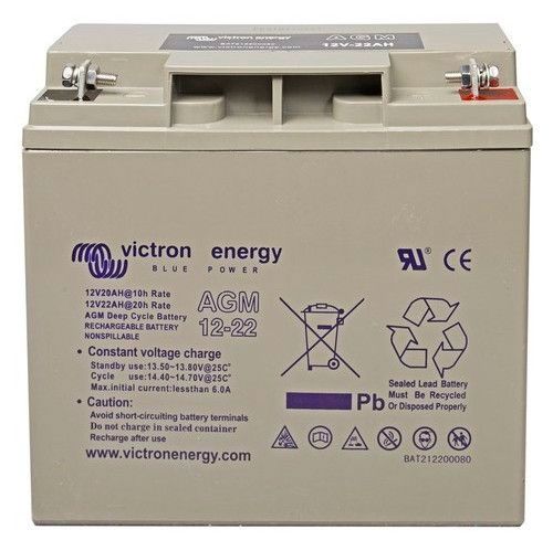 Victron BAT212200084 Energy AGM Deep Cycle Battery 12V 22Ah