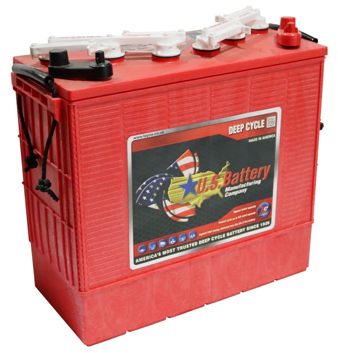 US 185HC XC2 Deep Cycle Monobloc Battery 12V 220Ah  AKA US185HC, PB12215, DC-185HC 10024, J185P, CR210, DC185, 921