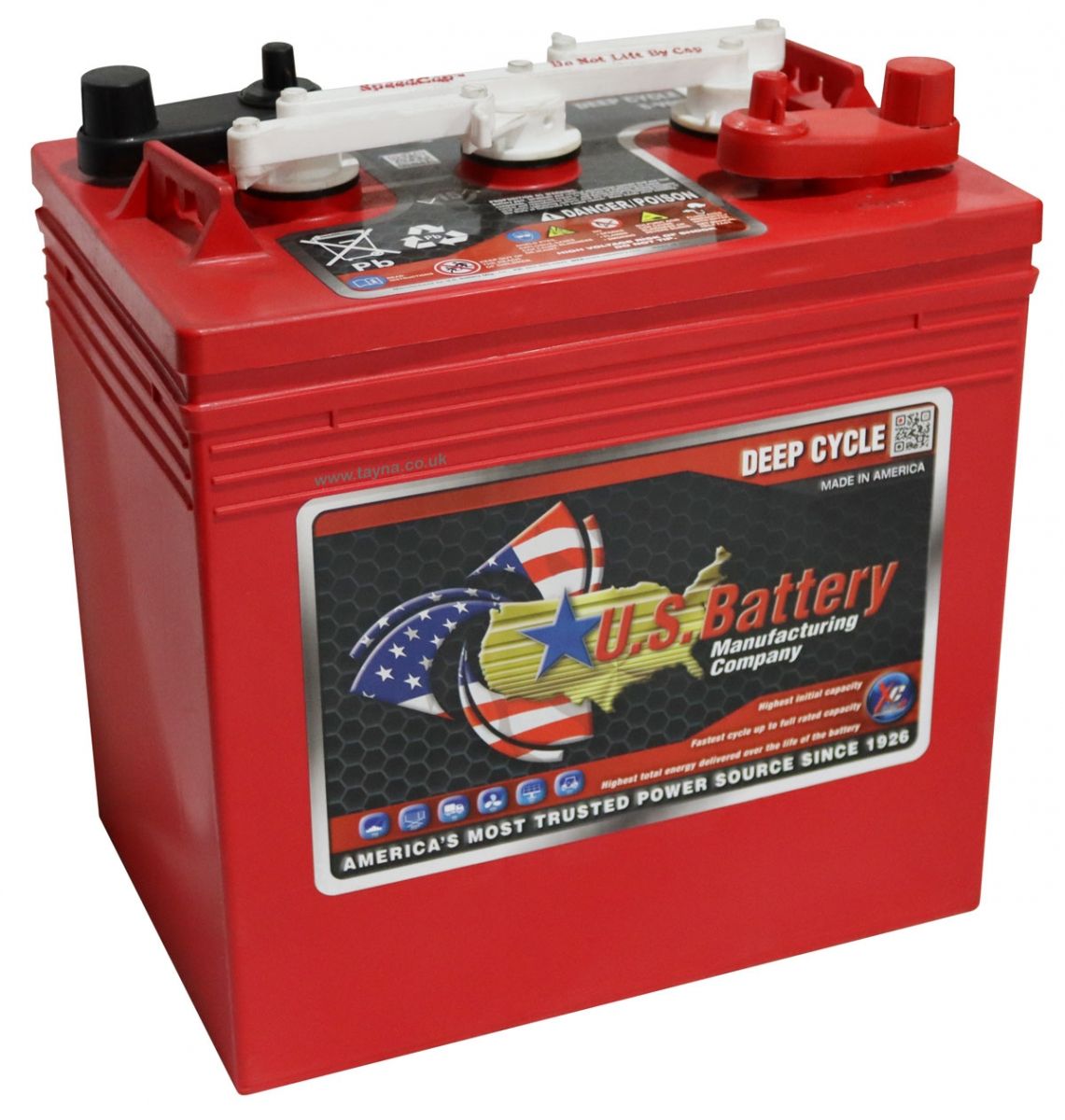 US 125 XC2 DT Deep Cycle Monobloc Battery 6V 242Ah  US125DT