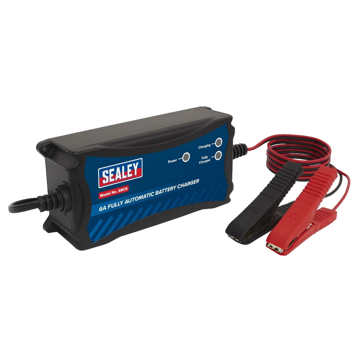 Sealey SBC6 Fully Automatic 12V 6A Battery Charger